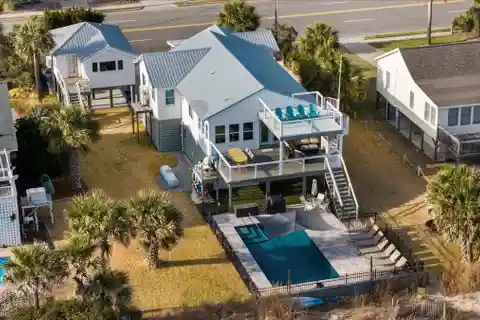 Beachfront Cottage with Rare Guest House