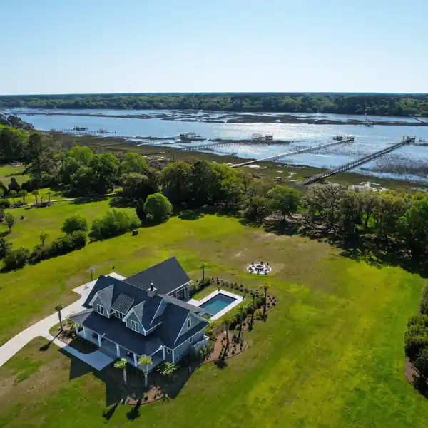 STUNNING WATERFRONT PROPERTY ON WADMALAW ISLAND
