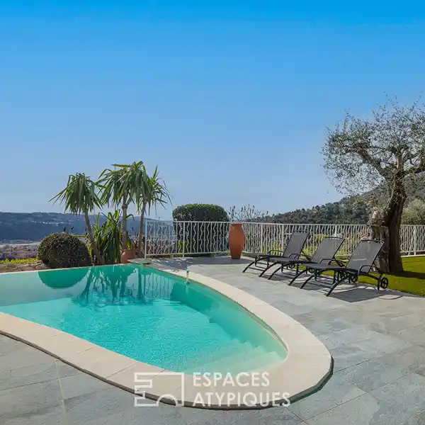 MEDITERRANEAN ELEGANCE WITH INFINITY POOL CHARM