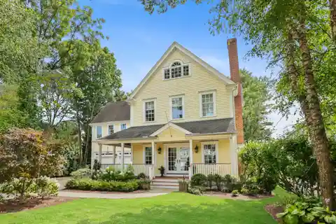 Beautifully Scaled Colonial Home