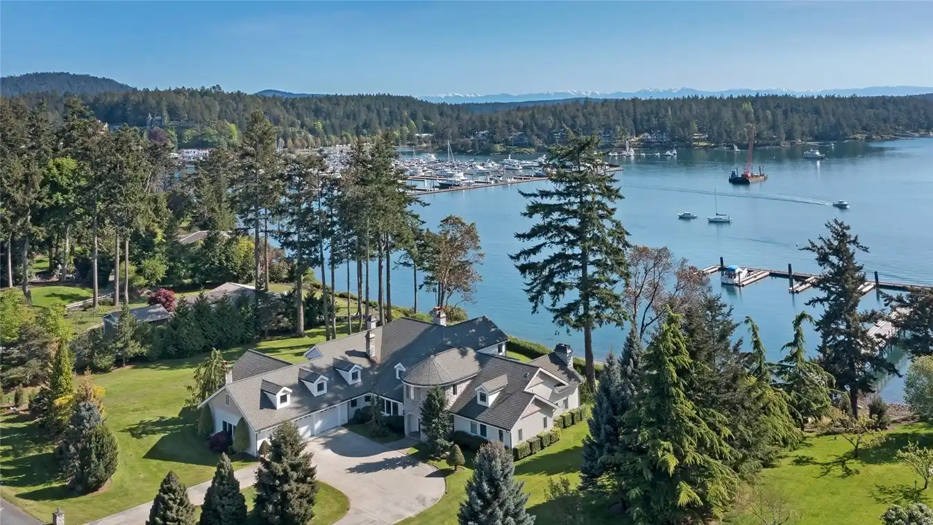 Artfully Crafted Waterfront Home