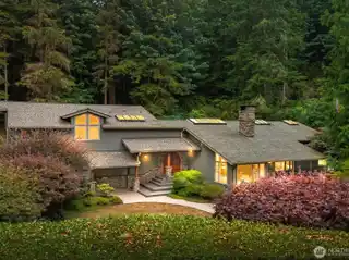 Gated Northwest Contemporary on Two Acres