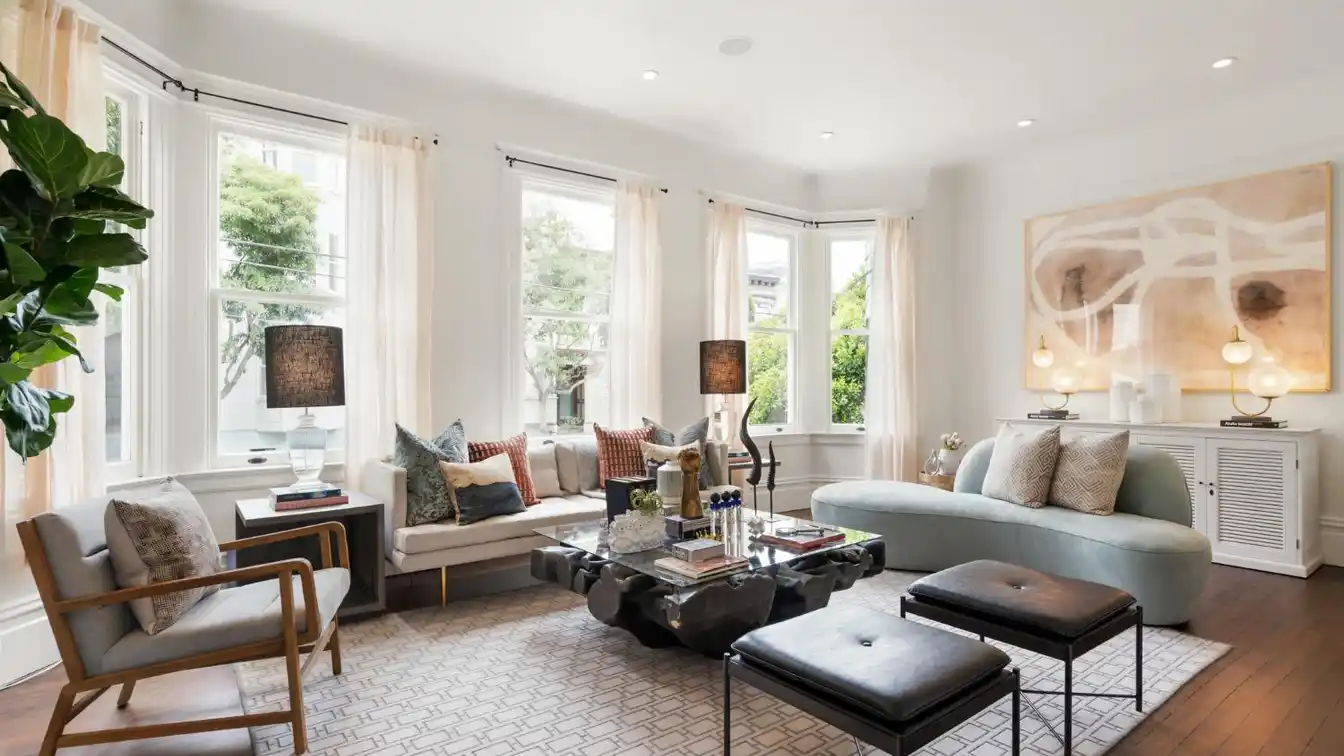 Thoughtfully Updated Alamo Square Edwardian