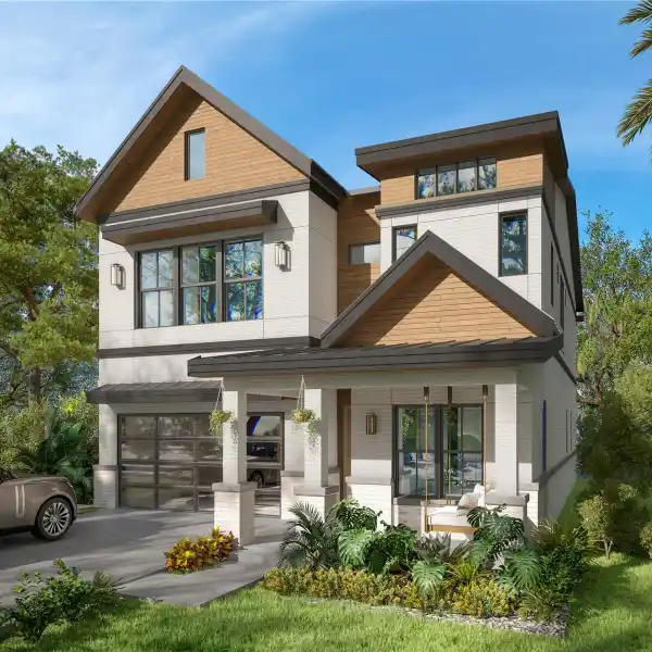 FARMHOUSE CHARM MEETS SLEEK CONTEMPORARY DESIGN