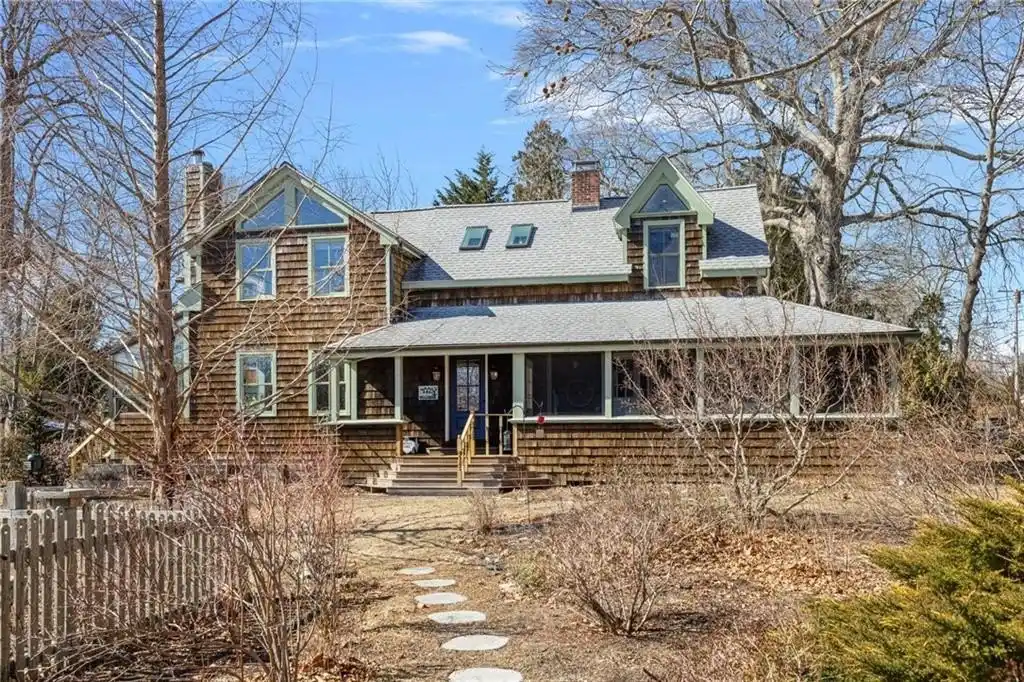 Shingled Cottage on a Corner Lot in the Heart of West Ferry