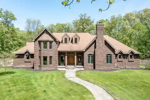 Grand All-brick Home on over Nine Acres