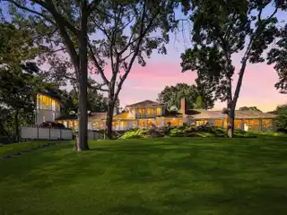 Iconic Waterfront Home with Striking Architectural Design