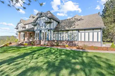 English Tudor Estate on a Secluded Lot