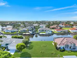 Spacious Waterfront Lot with Wide Canal Views
