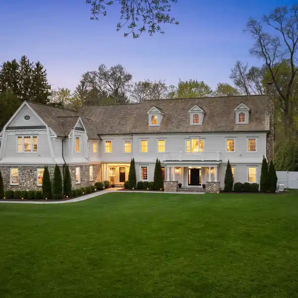 EXQUISITE STONE AND SHINGLE HOME
