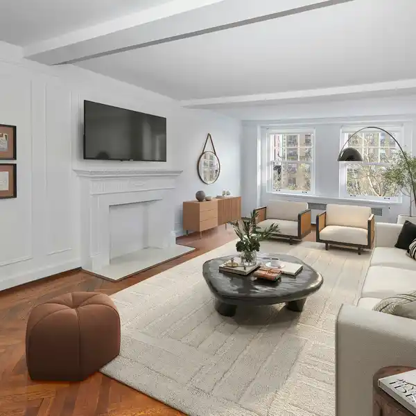 GRACIOUSLY PROPORTIONED TWO BEDROOM HOME ON THE UPPER WEST SIDE