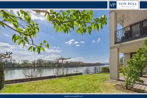 Exclusive Location with Rhine View and Garden