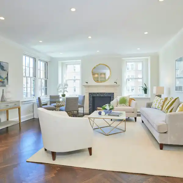 LIGHT-FILLED HIGH-FLOOR HOME IN A PRESTIGIOUS CO-OP