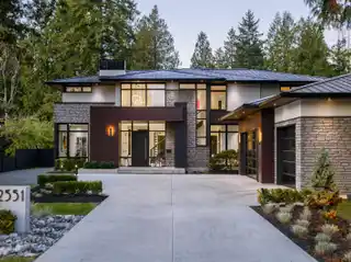 Modern Masterpiece on a Private 1/2 Acre Property