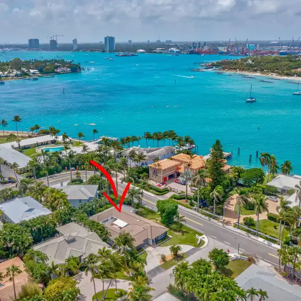 QUAINT PALM BEACH SHORES HOME WITH WATERWAY VIEWS