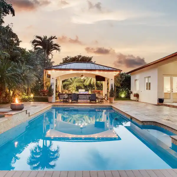 OWNER-BUILT SANCTUARY IN PALMETTO BAY