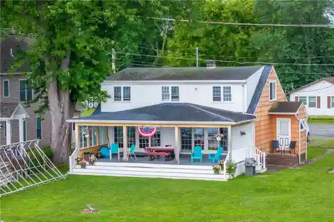 Lakefront Cape Cod with Huge Covered Deck