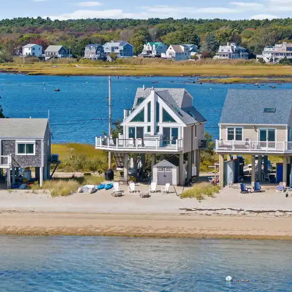 ELEVATED WATERFRONT HOME WITH BREATHTAKING VIEWS