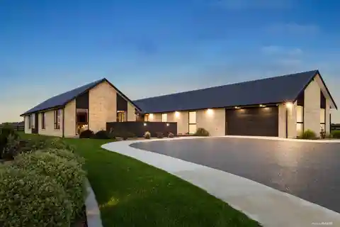 Architectural Masterpiece Amid Rolling Countryside