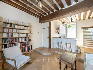 Character-Filled Duplex by Saint-Sulpice Church