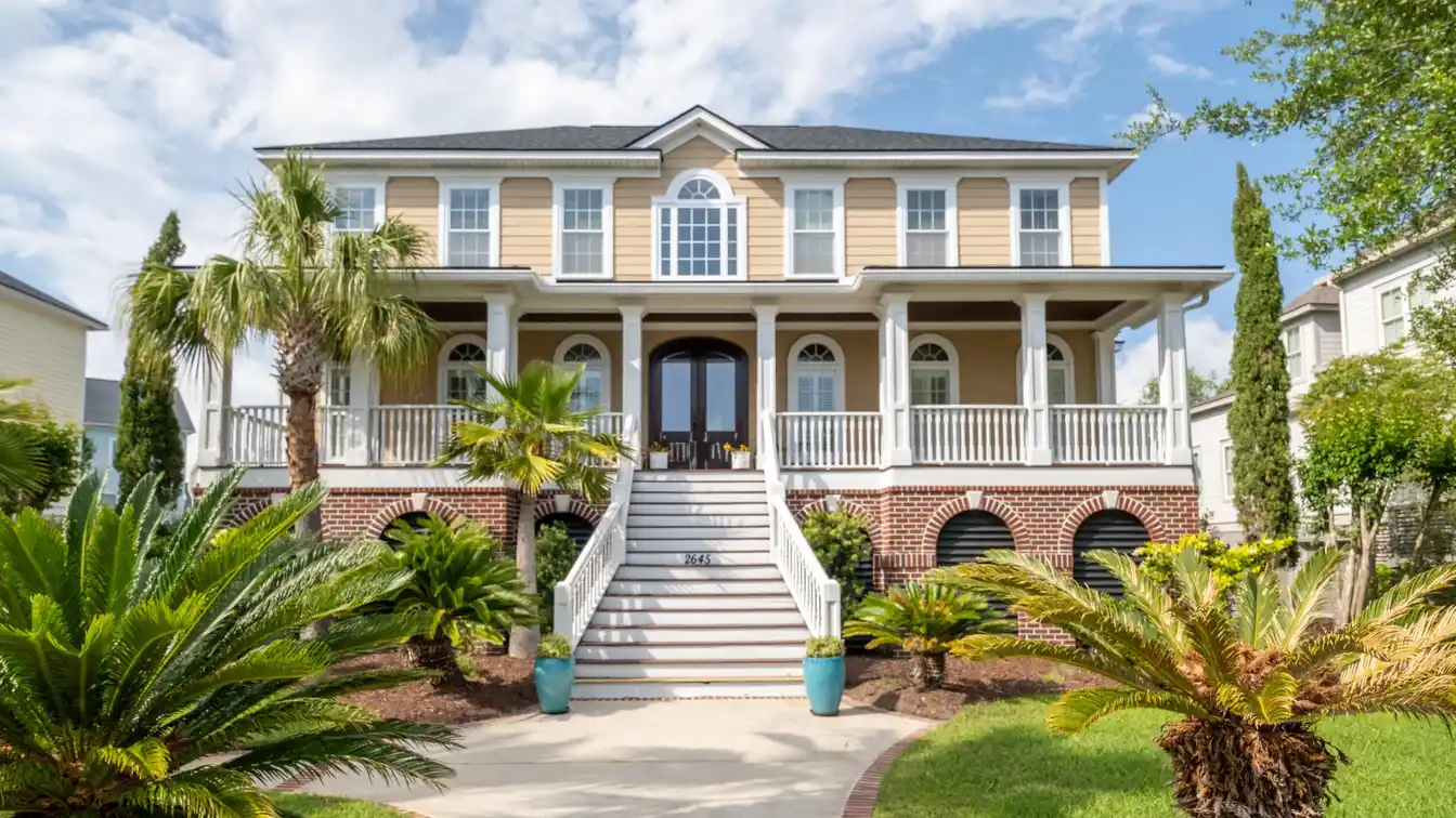 Custom Elevated Home in Rivertowne Country Club