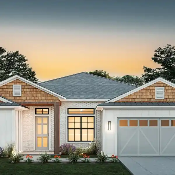 TO BE BUILT SINGLE-STORY COASTAL CRAFTSMAN