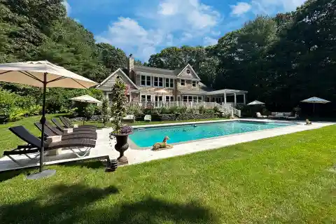 Traditional Contemporary Home Near East Hampton Village