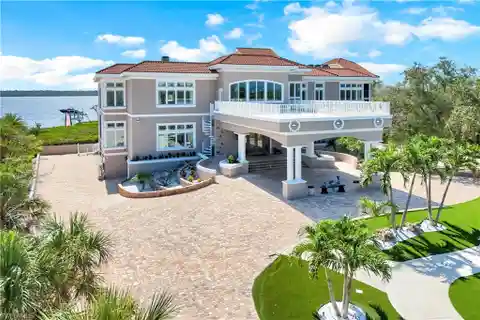 Gated Mediterranean-Inspired Estate on Lemon Bay