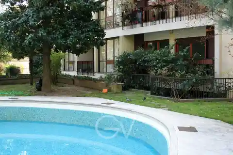 Large Apartment Surrounded by Greenery