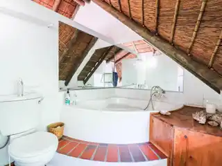 Charming Thatched-Roof House