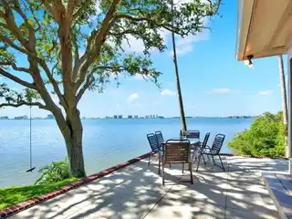Bay-Front Home in Belleair on Rare Coastal Bluff