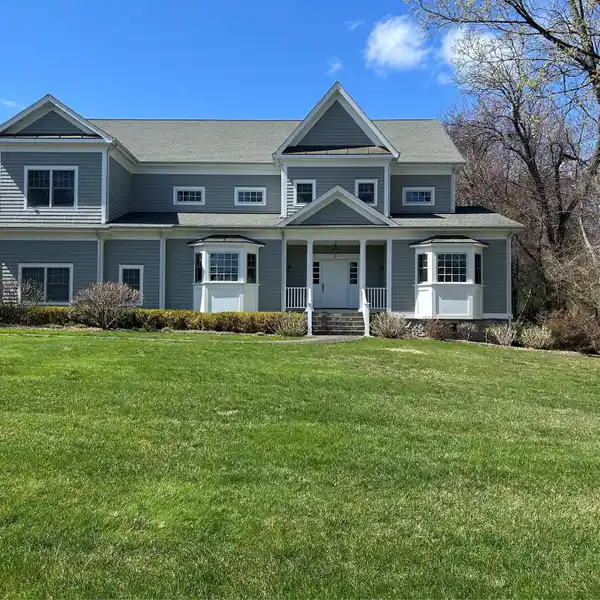 STATELY CENTER HALL COLONIAL