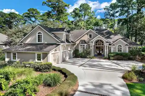Custom Beauty Overlooking Golf Course