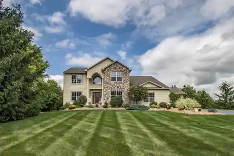 Grand Colonial Retreat on Lush Cul-De-Sac