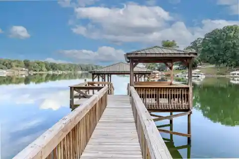 Transformed Lake House with Designer Finishes