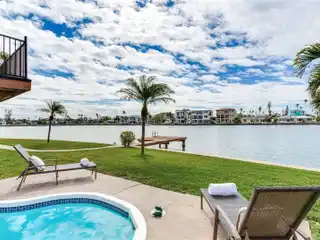 Elevated Luxury Waterfront Estate with Pool