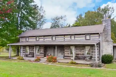 Log Home on 14.5 Acres