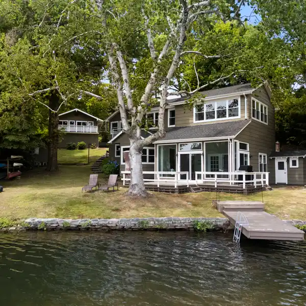 RARELY AVAILABLE LAKEFRONT HOME