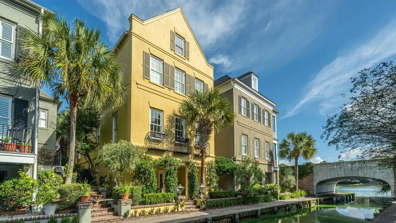 Five Bedroom Home with Carriage House Overlooking Canal