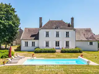 Historic Residence with Lush Orchard and Pool