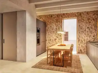 Traditional House Under Renovation with Garage and Terrace Overlooking Arta