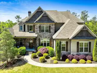 Refined Southern Elegance with Soaring Ceilings