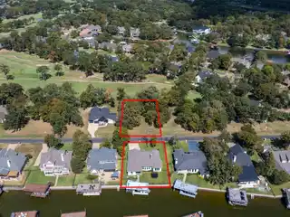 Lovely Waterfront Home and Golf Course Lot