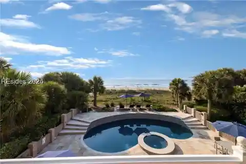 Six Bedroom Oceanfront Estate in Palmetto Dunes