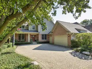 Gourmet Kitchen with Center Island Opening to Spacious Great Room