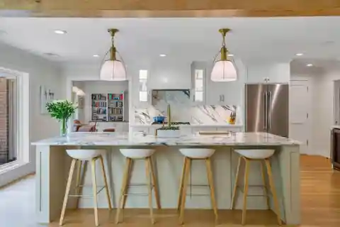 Ellyn Amador Designed Home with Radiant Hardwood Floors