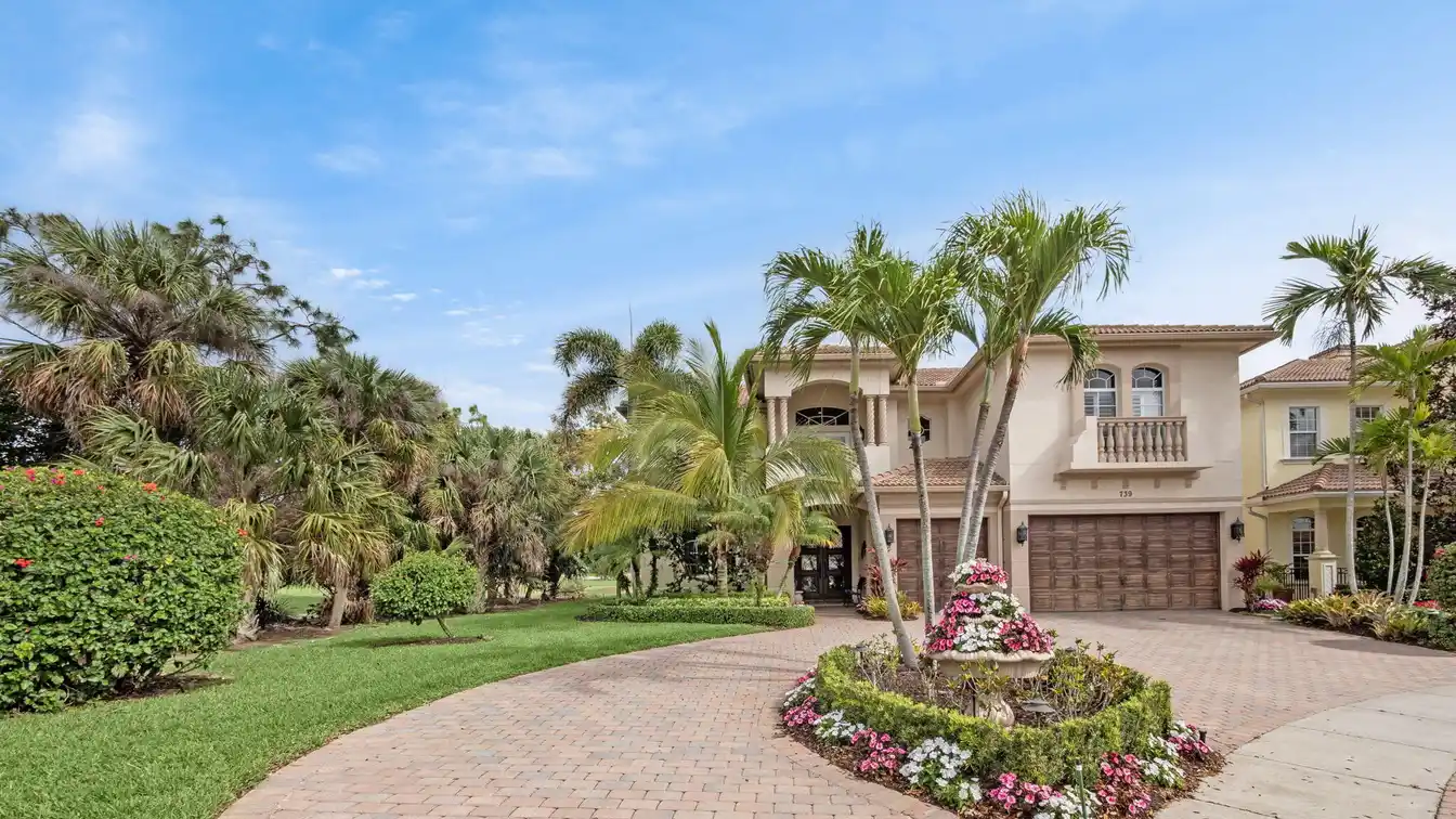 Elegant Home with Spectacular Lake and Golf Course Views
