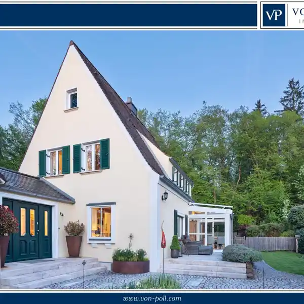 DETACHED HOUSE WITH DIRECT FOREST ACCESS – STYLISH LIVING IN A NATURAL LOCATION