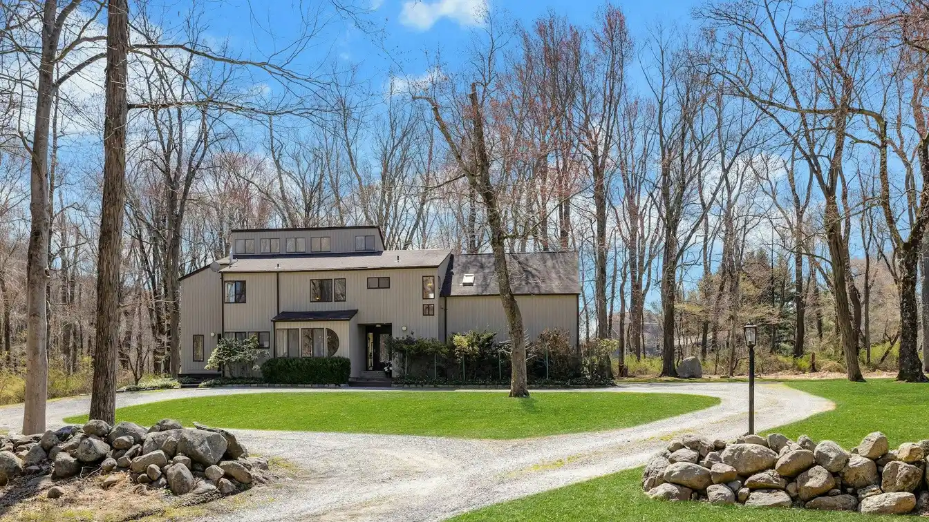 Contemporary Country Colonial on over Nine Acres