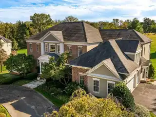 Marble Foyer Grandeur in a Private Enclave